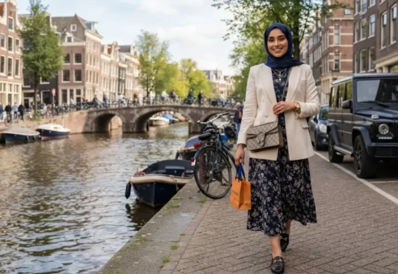 image of rich and muslim modren girl netherlands