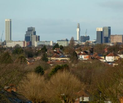 Birmingham UK city skyline for Muslim matrimony guide