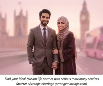 eArrange Marriage trusted Muslim matrimony platform serving as a top muzz alternative uk in London