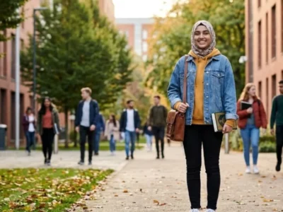 This is a portrait of a teenage girl, reflecting personal readiness and educational pursuit, in a context relevant to the topic of finding the right time for marriage.