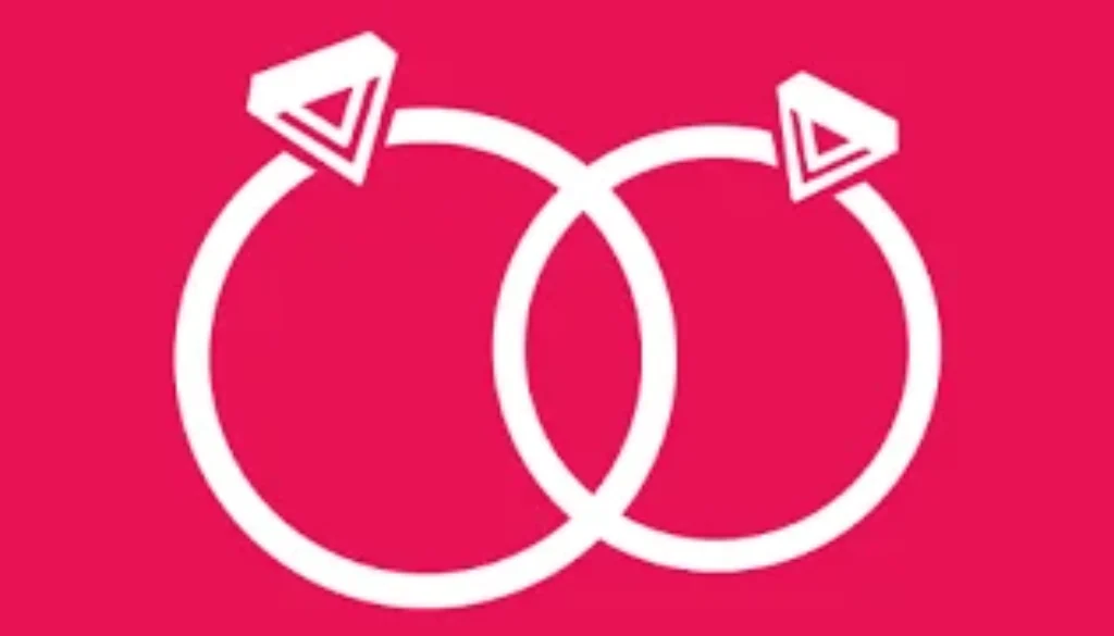 second nikah app uk, 2 rings of bride and bride groom show in the image.